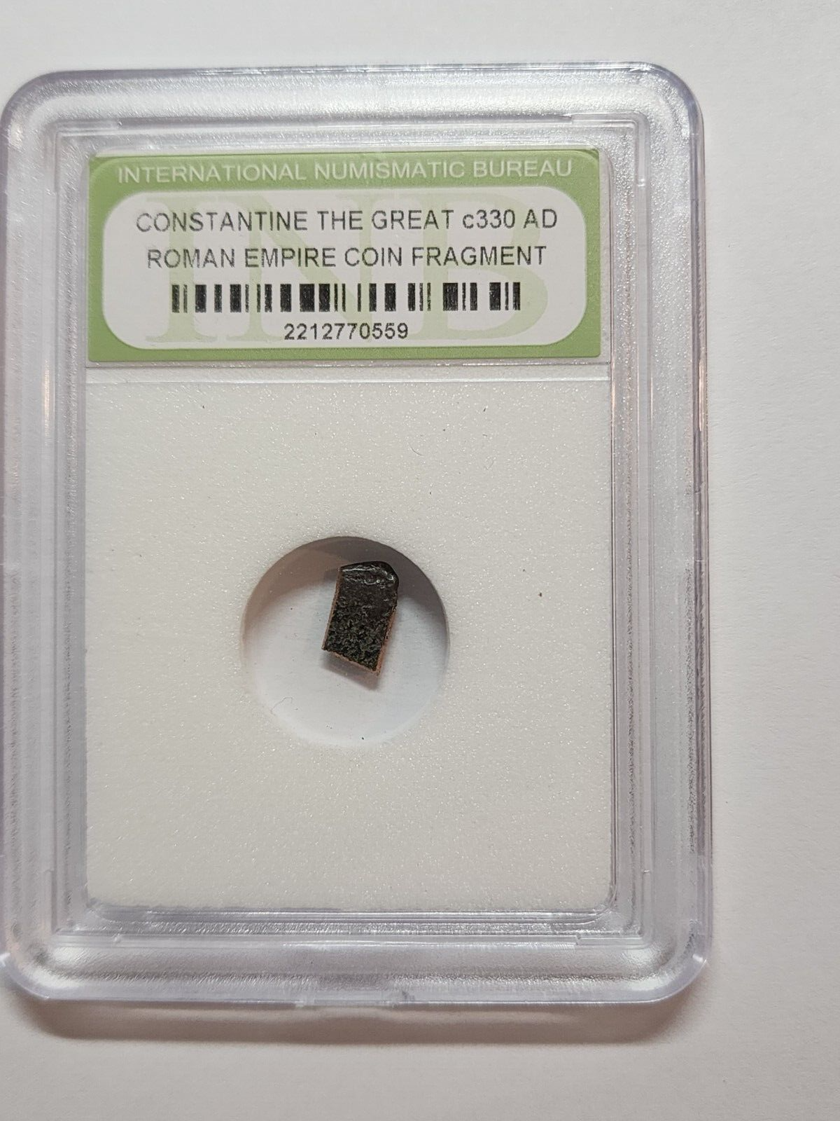 Constantine the Great Era Roman Empire 330 AD Fragment Coin INB Certified