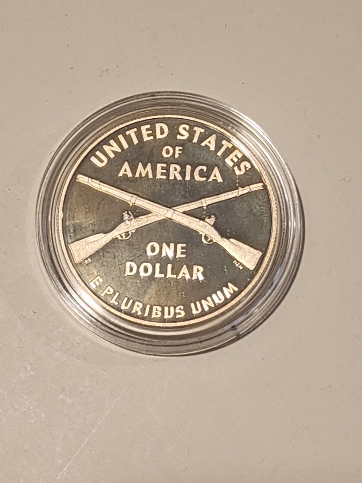 2012 Infantry Soldier Silver Dollar United States Mint Commemorative Coin H168