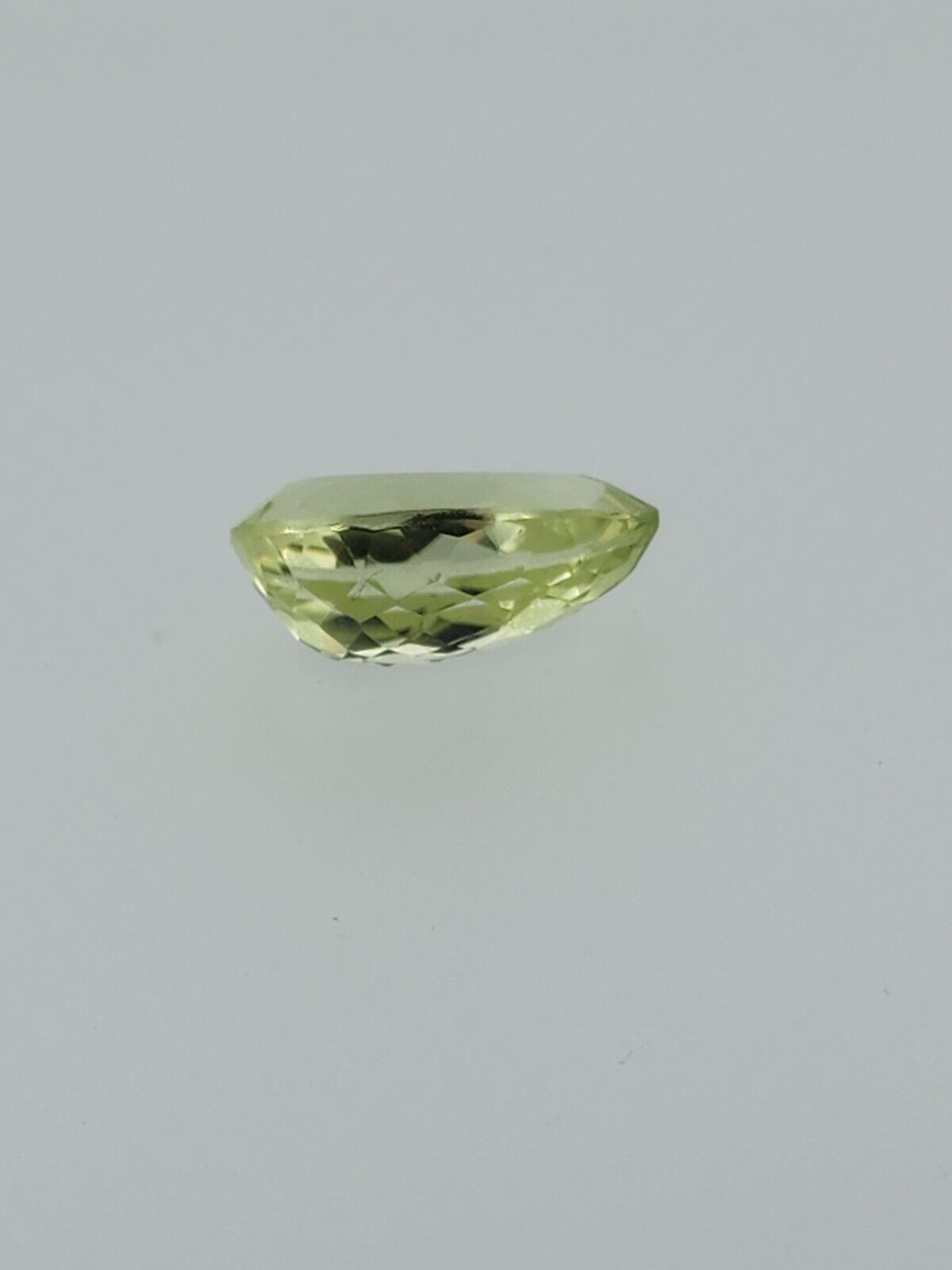 10.48 Ct Pear Shaped Herderite, GIA Report, Ultra Rare, Greenish Yellow, Wow