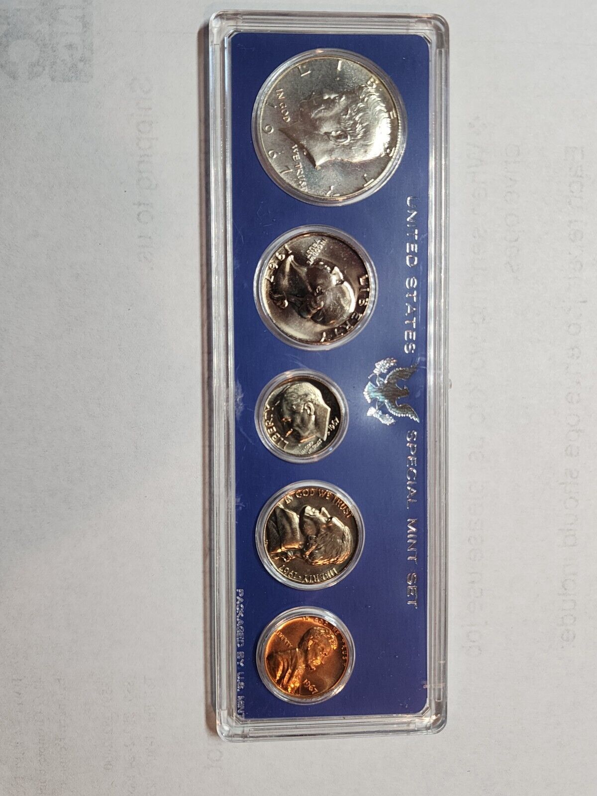 1967 US SMS Special Mint Set - Brilliant