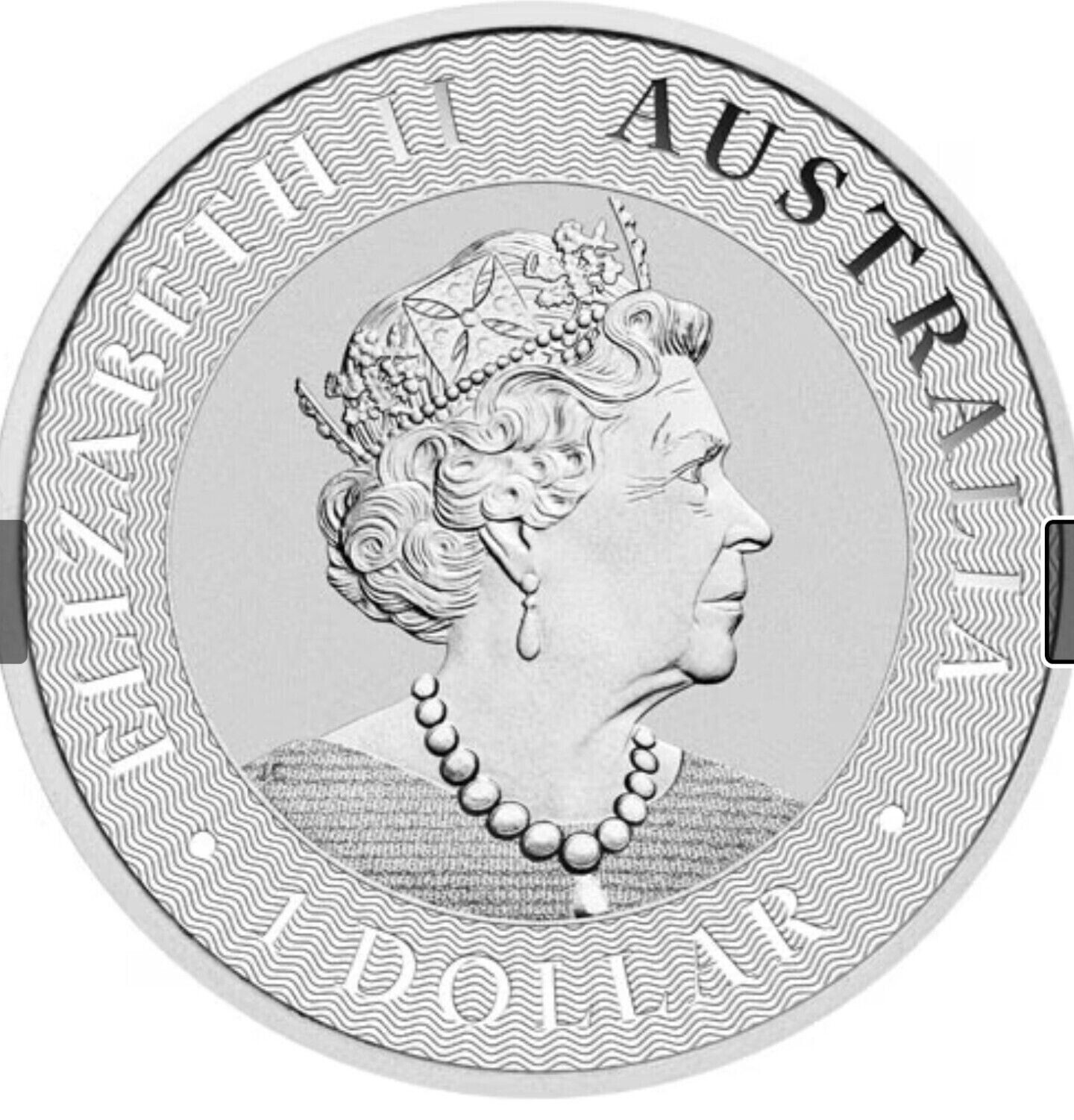RARE 2021 AUSTRALIAN KANGAROO-PERTH MINT-.999 FINE SILVER 1oz - Sigma Verified