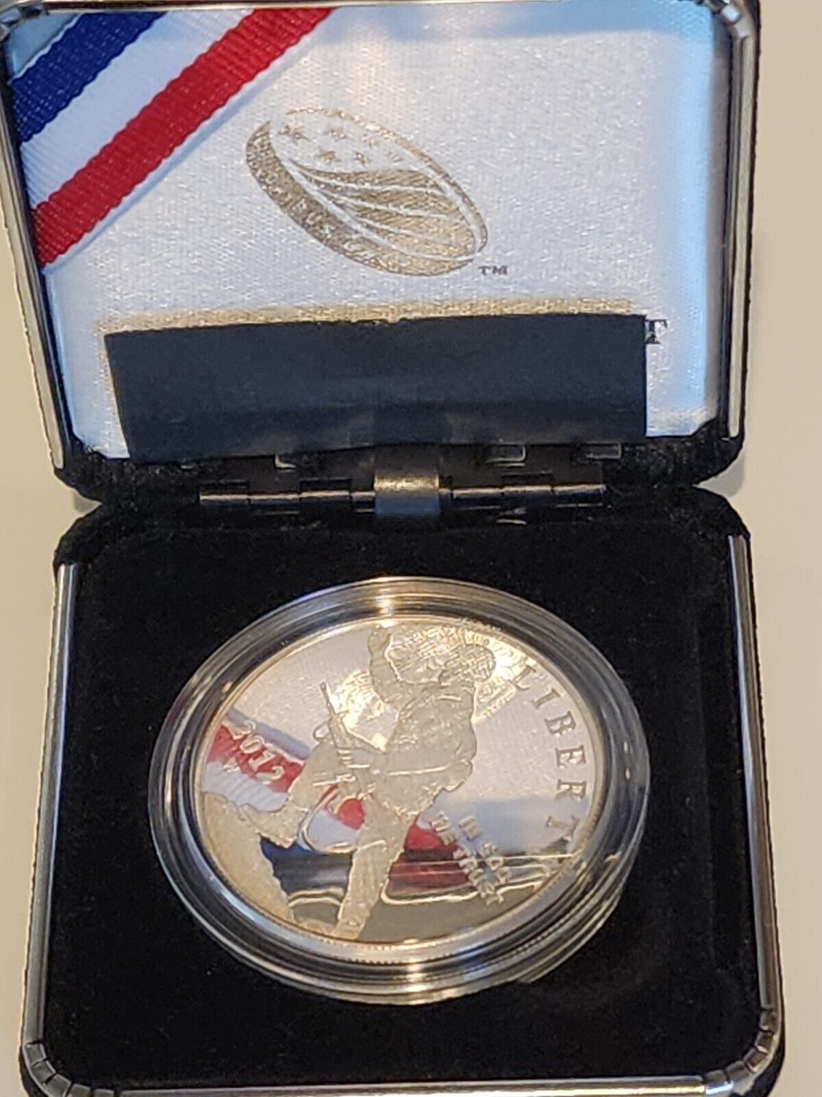 2012 Infantry Soldier Silver Dollar United States Mint Commemorative Coin H168