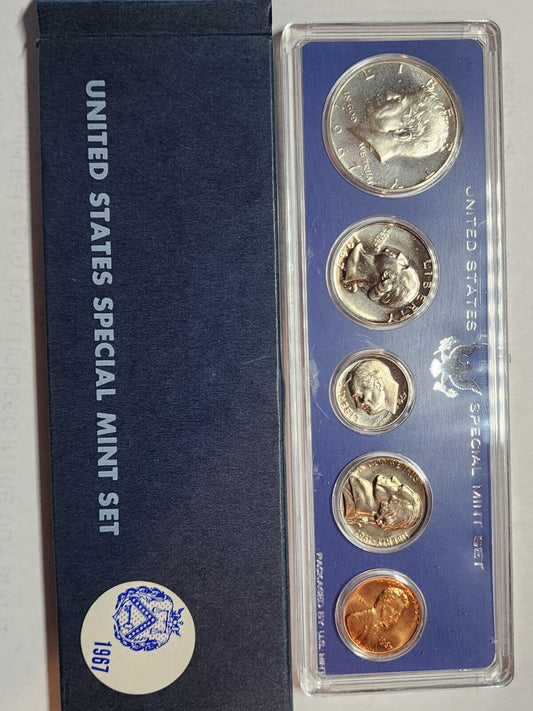 1967 US SMS Special Mint Set - Brilliant