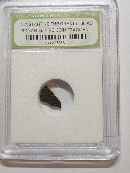 Constantine the Great Era Roman Empire 330 AD Fragment Coin INB Certified